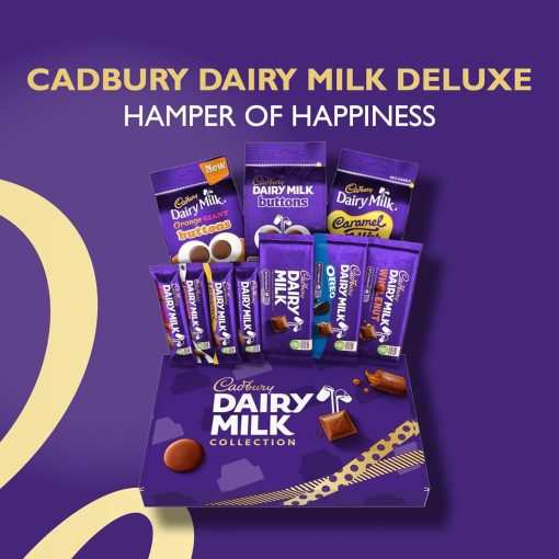 Milk Chocolate Luxury Gift Hamper, Contains 10 Assorted Chocolate Bars and Gift Bag, Perfect for Gift Giving, 1.04kg (Pack of 2) - Image 4